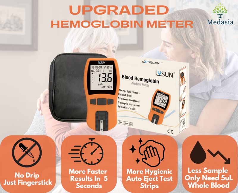 Advantages of upgraded Hemoglobin-Meter