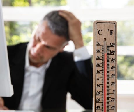 What should the anemia elderly pay attention to in hot weather?
