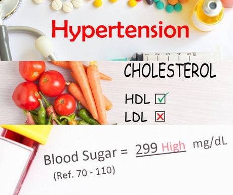 Notes on the "3 highs": High blood pressure, High Cholesterol, High Blood Sugars
