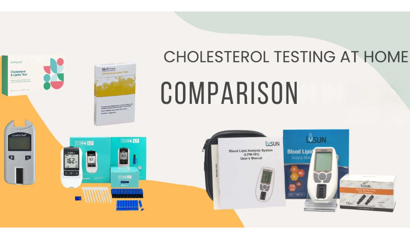 Best cholesterol test at home 2026 — comparison of top lipid meters and mail-in kits including Medasia LPM-101