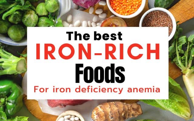 Iron-Rich Foods to Eat for Iron Deficiency Anemia