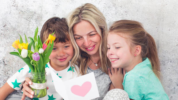 Happy mom, happy family