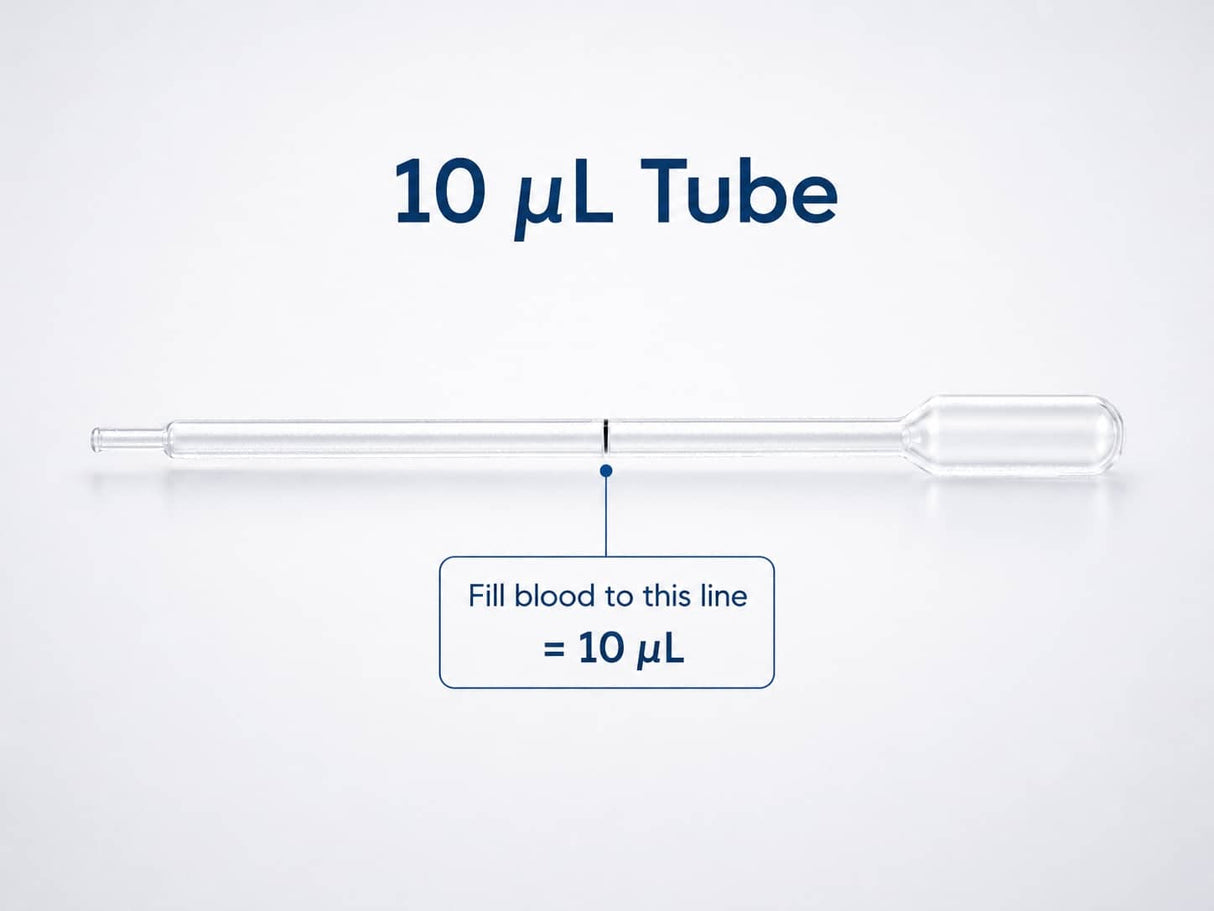 Capillary Transfer Tube / Blood Dropper – 25 pcs (10μL & 35μL)