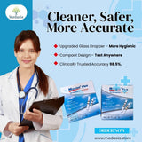 Mission Plus Hemoglobin Test Strips with Capillary Tubes – 50 Count