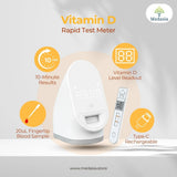 At-Home Vitamin D Test Kit – Numeric Vitamin D Result in 10 Min | Fingerprick Blood Test