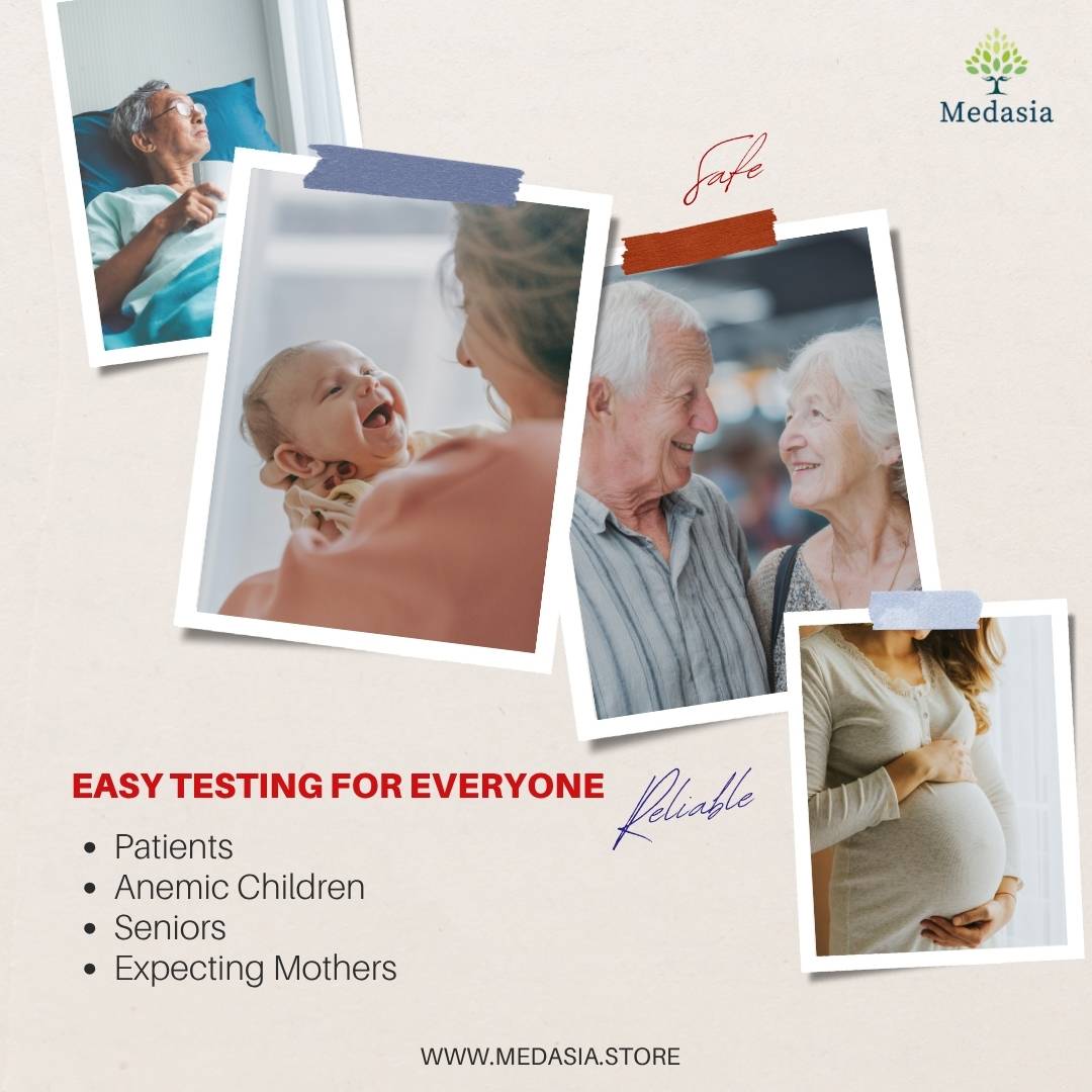 Affordable At-Home Hemoglobin & HCT Meter – Results in 15 Seconds | CE Certified, No Lab Needed