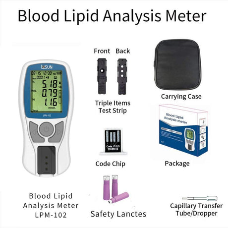 At home Blood lipid analysis meter 