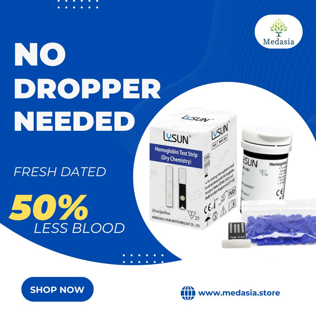 Hemoglbin test strip upgraded