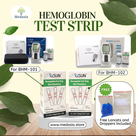 Lysun hemoglobin test strip