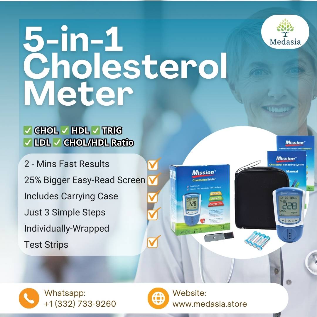 Mission Cholesterol 5-in-1 Lipid Test