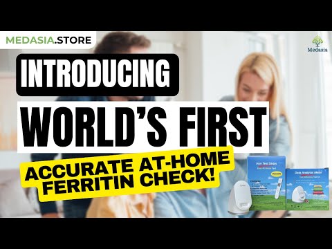 At-Home Ferritin Test Kit – Numeric Iron Result in 10 Min | Fingerprick Blood Test