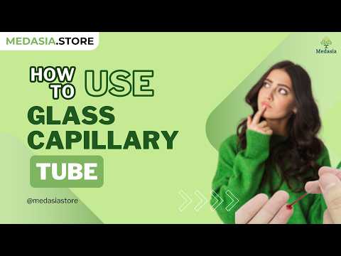 How to Use Glass Capillary Tube with Mission Plus Hb Hemoglobin Meter | Fingertip Sample Guide