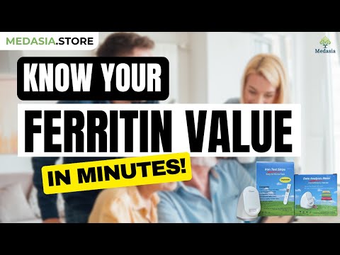 At-Home Ferritin Test Kit – Numeric Iron Result in 10 Min | Fingerprick Blood Test