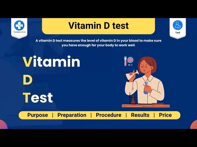At home Vitamin D rapid test cassette
