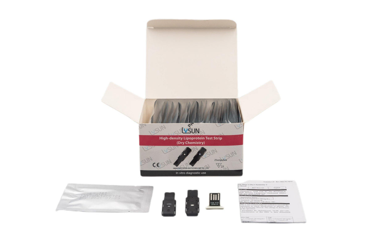 High-density Lipoprotein Test Strip 25 counts - Buy Online Medasia