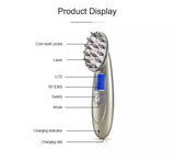 7-in-1 RF & Laser Hair Regrowth Comb – EMS, Red Light & Vibration Scalp Stimulator