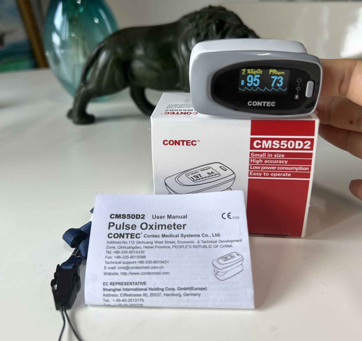 Pulsewith Label Pulse Oximeter For Animals
