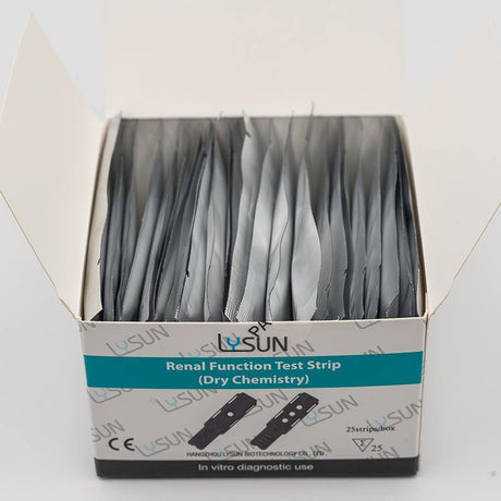 Renal Function Test Strips 25 Counts 3 in 1 - Buy Online Medasia
