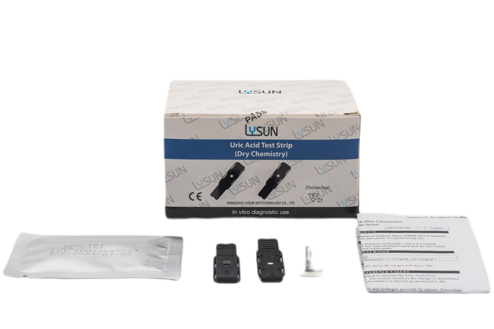 Uric Acid Test Strip 25 counts - Medasia.Store
