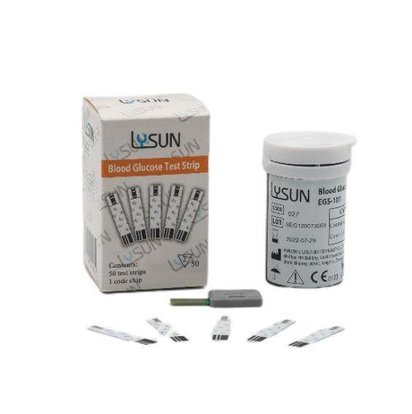 Glucose Test Strips 50 Counts - Buy Online Medasia