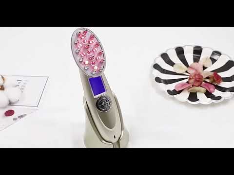 7-in-1 RF & Laser Hair Regrowth Comb – EMS, Red Light & Vibration Scalp Stimulator