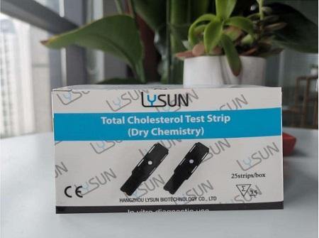 Total Cholesterol Test Strip 25 counts - Buy Online Medasia